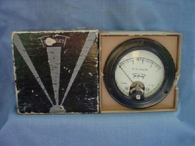 Triplett electrical a. c. voltmeter