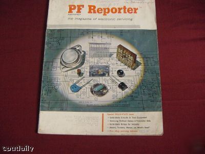 Vintage pf reporter magazine june 1965 electronic