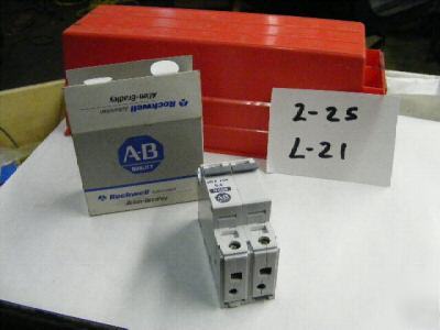 1 allen bradley 1492CB2H050 circuit breaker 