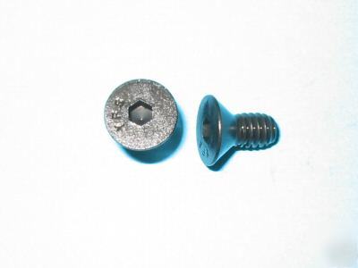 100 flat head socket cap screws- size: 5/16-18 x 1-1/4