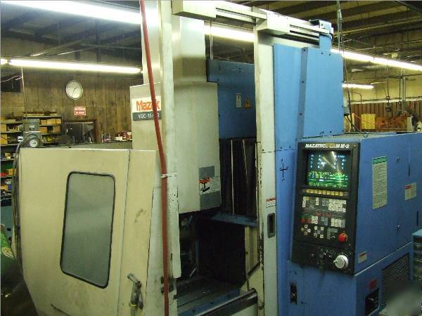 1990 mazak vqc-15 cnc vmc used