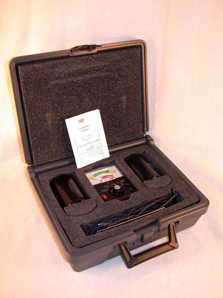 3M model 701 megohmmeter static test kit w. warranty 