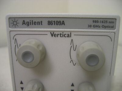 Agilent 86109A 30GHZ opticall plug-in w/ opt UK6