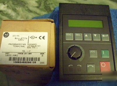 Allen bradley 1201-HA1 programmer lcd display - 