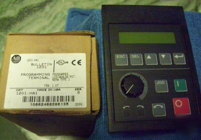 Allen bradley 1201-HA1 programmer lcd display - 