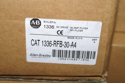 Allen bradley 1336-rfb-30-A4 30A rfi filter