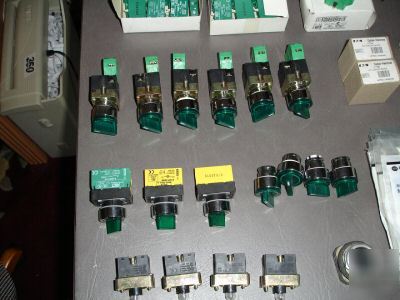 Assortment allen bradley, cutler hammer, automation dir