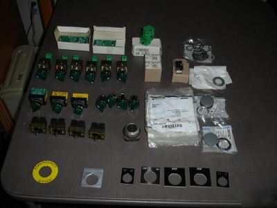 Assortment allen bradley, cutler hammer, automation dir