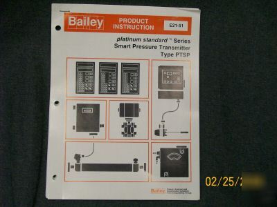 Bailey smart pressure transducer 180 psi max 