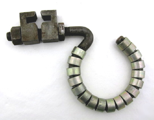 Cable pulling guide ring and clamp r-4397