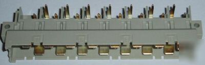 DIN41612, erni 414575, H15 power connector, angeled pcb