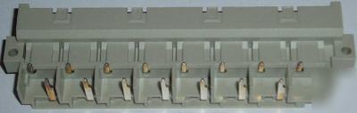 DIN41612, erni 414575, H15 power connector, angeled pcb