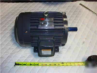 Dayton 3PH 5HP gen inverter duty electric motor 230V