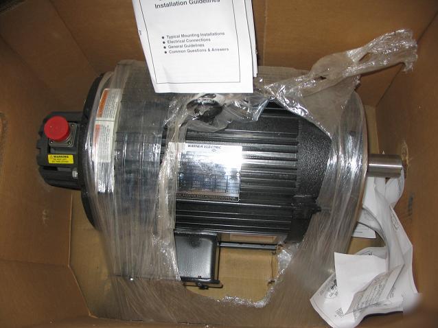 Marathon 213THTL7726 7.5HP inverter motor dana encoder