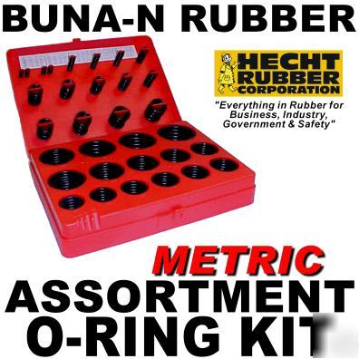 Metric o-ring assortment kit seals auto buna-n rubber