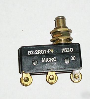Micro switch bz-2RQ1-P4 snap action limit plunger