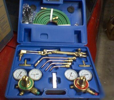 New brand oxy acetylene torch welding kit complete 