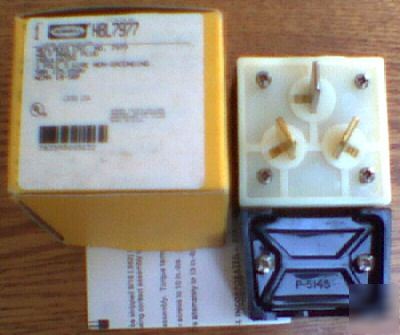 New hubbell HBL7977 50 amp 125/250 volt 10-50P plug