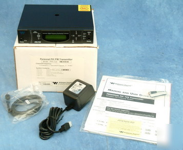 New williams sound ppa T35 personal pa / fm transmitter
