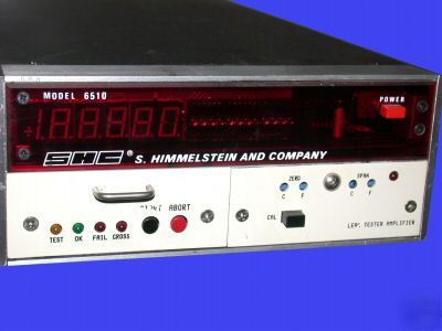 Nice s. himmelstein co leak tester amplifier 6510-1.1V