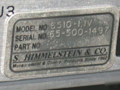Nice s. himmelstein co leak tester amplifier 6510-1.1V