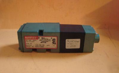 Numatics valve 228-702B, .11 amps, #2272-74,77G