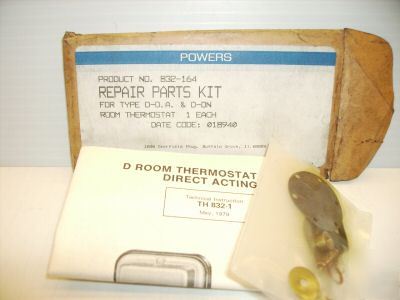 Powers repair parts kit room thermostat type d-da. d-dn