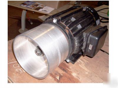 Super duty 3 hp motor package from shaper 1 phase 230V