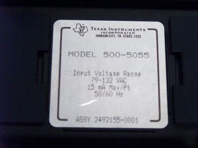 Texas instruments 500-5055 ti 5005055 siemens s-129
