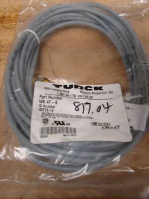 Turck euro-fast wk 4T-6 WK4T6 cable qd cord
