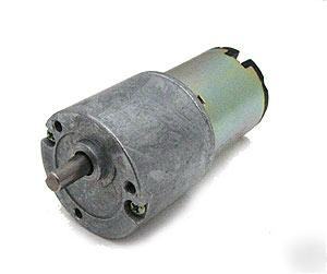 12 vdc gear motor - 7 rpm, 90 ma, 3