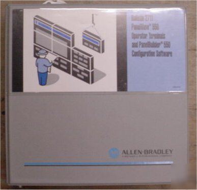 Allen bradley 2711-ND2 panelbuilder sw ver 1.30 