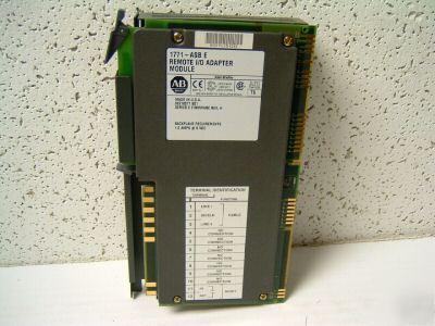 Allen bradley i/o adapter module 1771-asbe b >628F4