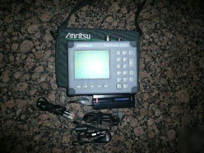 Anritsu sitemaster S331A with case and power supply