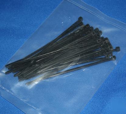 Black cable ties 100MM - pack of 30