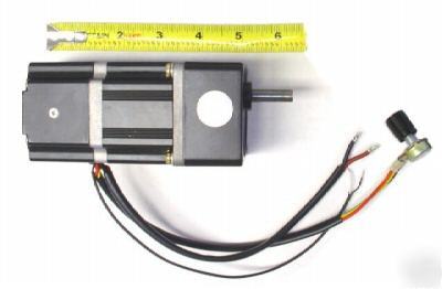 Brushless dc gear motor 12V variable speed 40 rpm 6 n-m