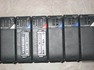 Direct logic 205 koyo DL240 cpu with modules