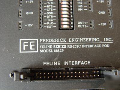 Frederick engineering feline RS232C interface pod 8852P