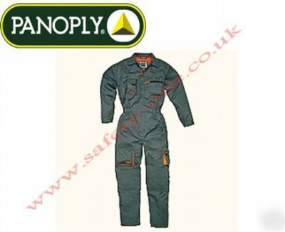 Grey overalls boilersuit, knee pad pockets medium