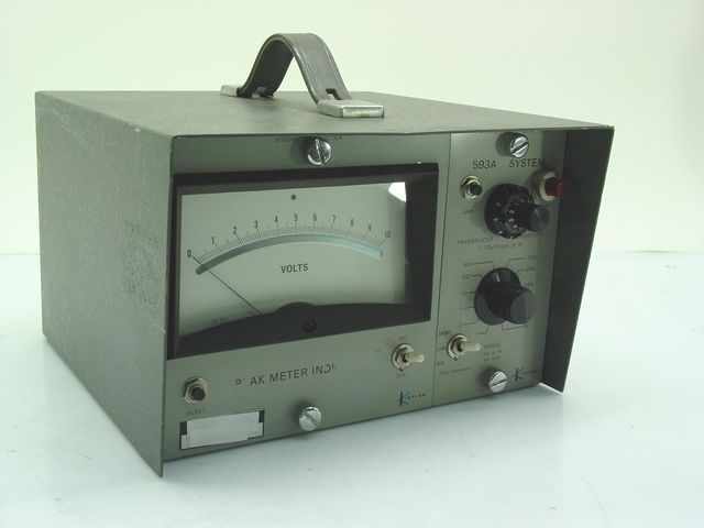 Kistler 593A peak meter indicator w/593 system vintage