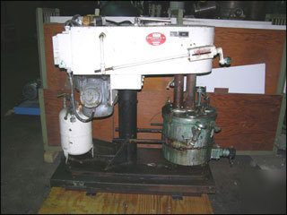 L550-3-3 myers dual shaft vacuum mixer, s/s -28203