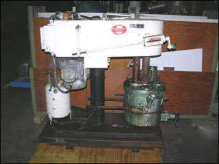 L550-3-3 myers dual shaft vacuum mixer, s/s -28203
