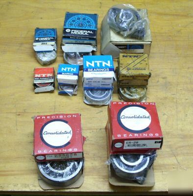 New 17PC assorted ntn+ federal mogul+ more bearing lot