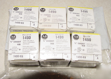 New 6PC allen bradley 3/4