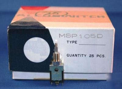 New alco MSP105D on/off switch qty. 25 alcoswitch