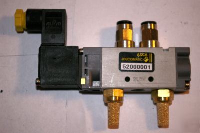 New asco 52000001 pneumatic mini spool valve dc 24V 