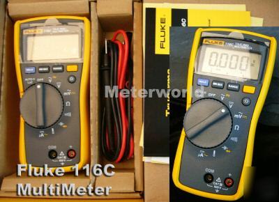 New fluke 116 multimeter dmm w extra smd clip