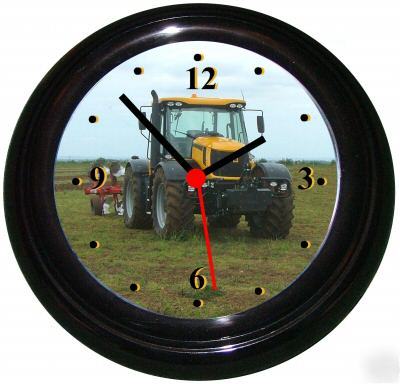 New model jcb fastrac static picture in a wall clock 
