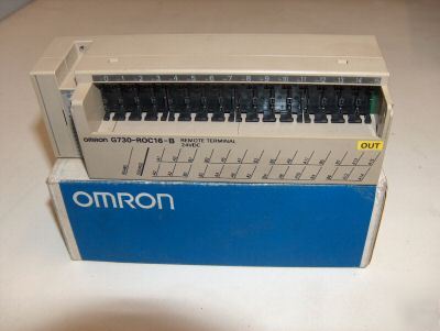 Omron G730-ROC16-b relay output remote terminal 24VDC