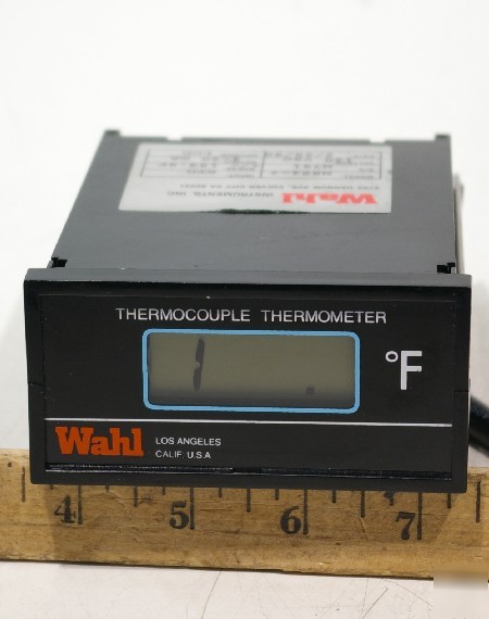 Palmer wahl M884-2 rtd 4-20MA thermocouple thermometer 